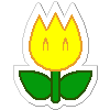 4# Flower-sticker-avatar