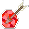 Fire Arrow-sticker