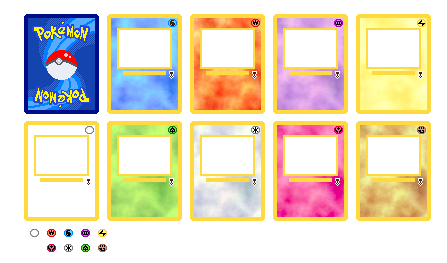 Pokemon Cards -base-template by Lady-Pixel on DeviantArt