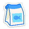 fish bait-Sticker