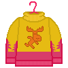 Mabel's Sweater-Moose in a forest by Lady-Pixel