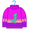 Mabel's Sweater-T-rex by Lady-Pixel