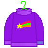 Mabel's Sweater-Purple-Shooting Star by Lady-Pixel