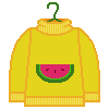 Mabel's Sweater-Watermelon by Lady-Pixel