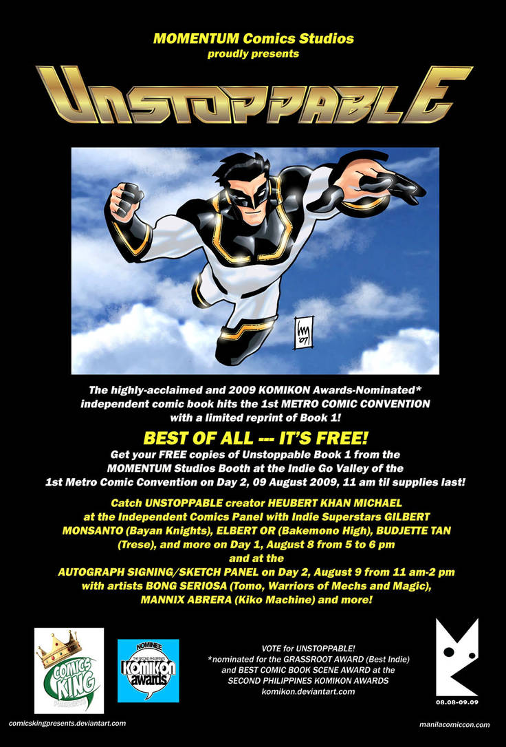 FREE Comics at the 1st MCC by comicskingpresents on DeviantArt