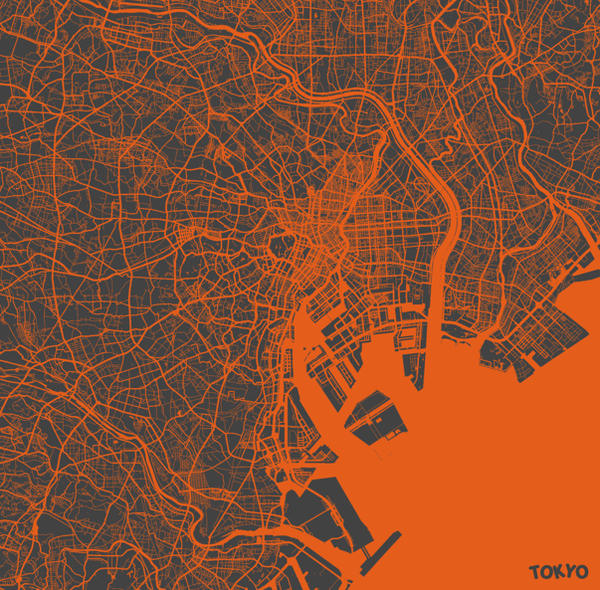 Tokyo by MapMapMaps on DeviantArt