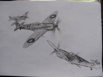 Spitfire vs. Messerschmitt Bf 109