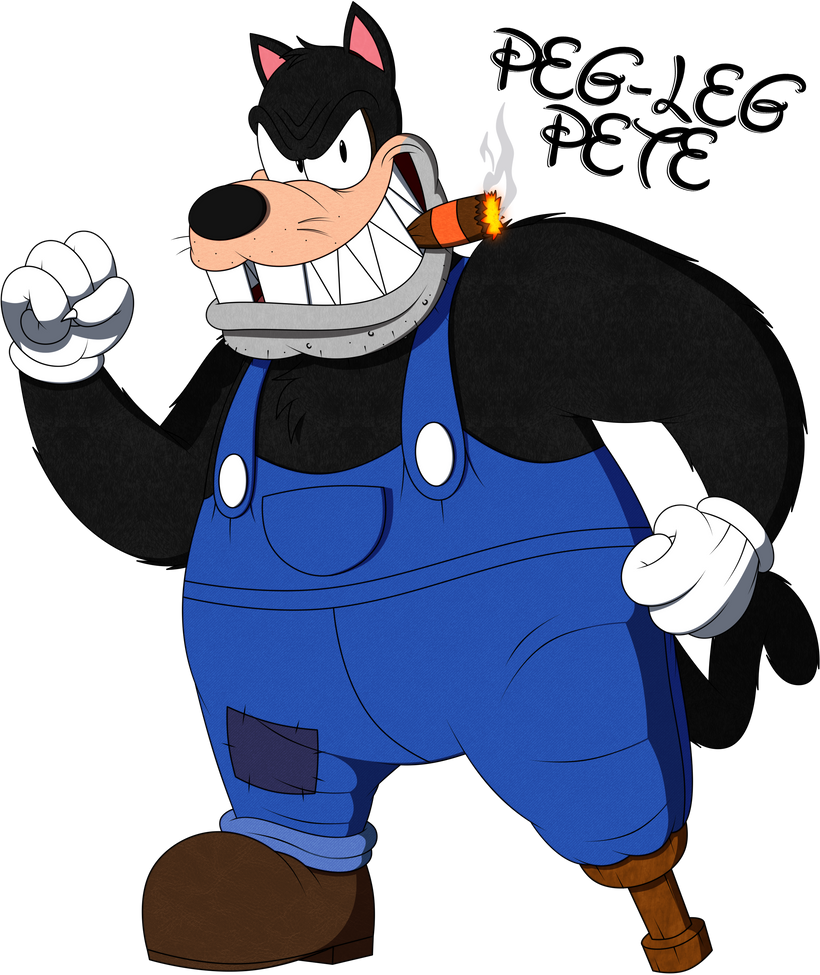 Peg-Leg Pete by CameronTheOne on DeviantArt