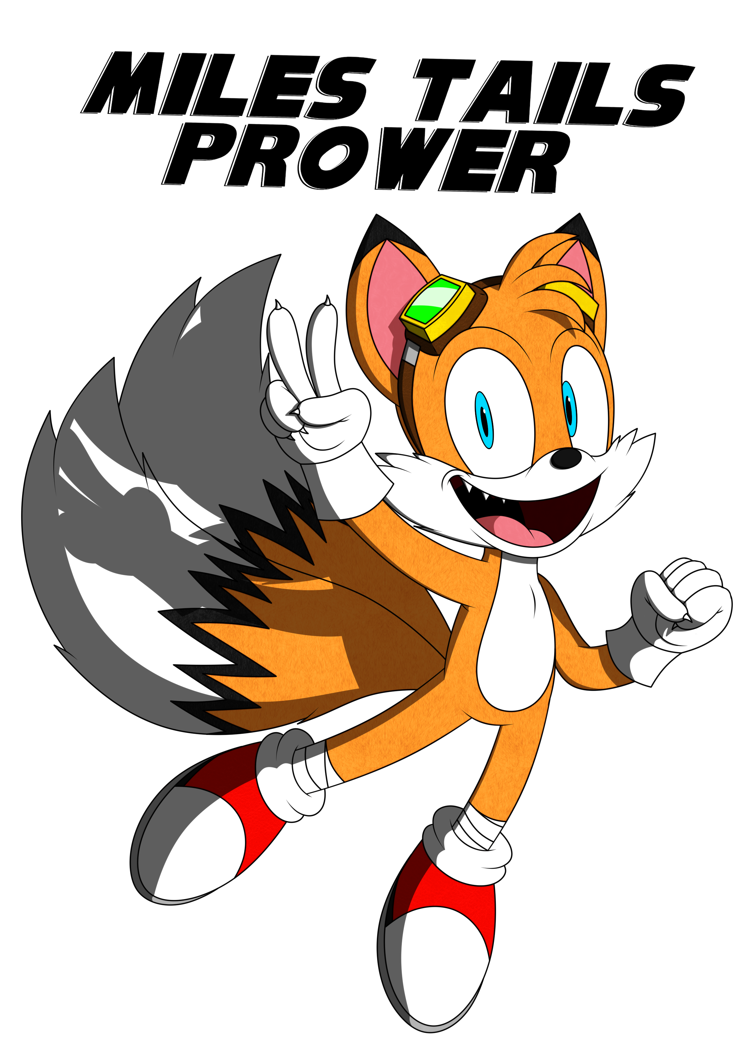Tails Inventor Miles 'Tails' Prower by CameronTheOne on DeviantArt