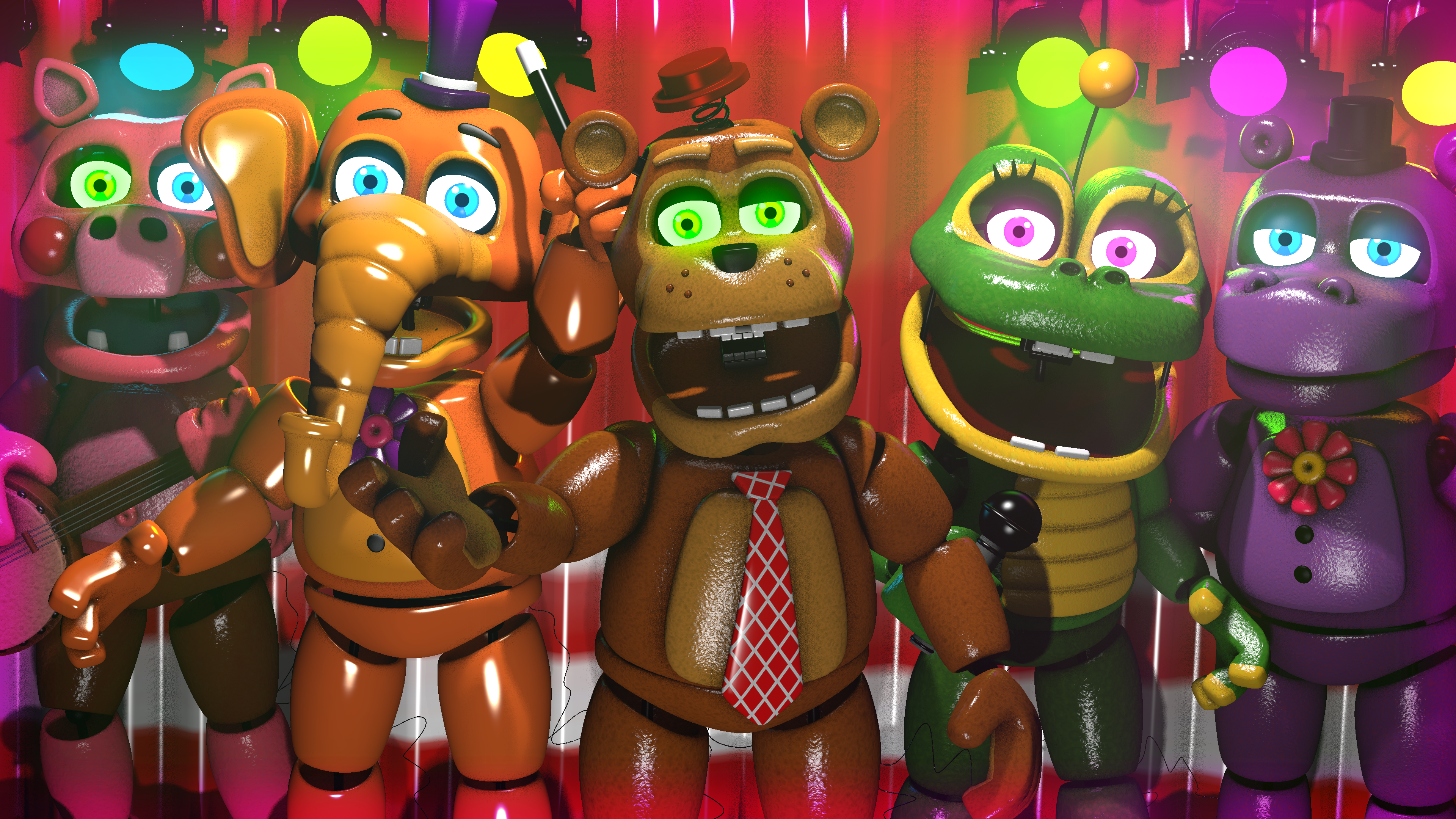 Five Nights at Freddy's Plus by CameronTheOne on DeviantArt