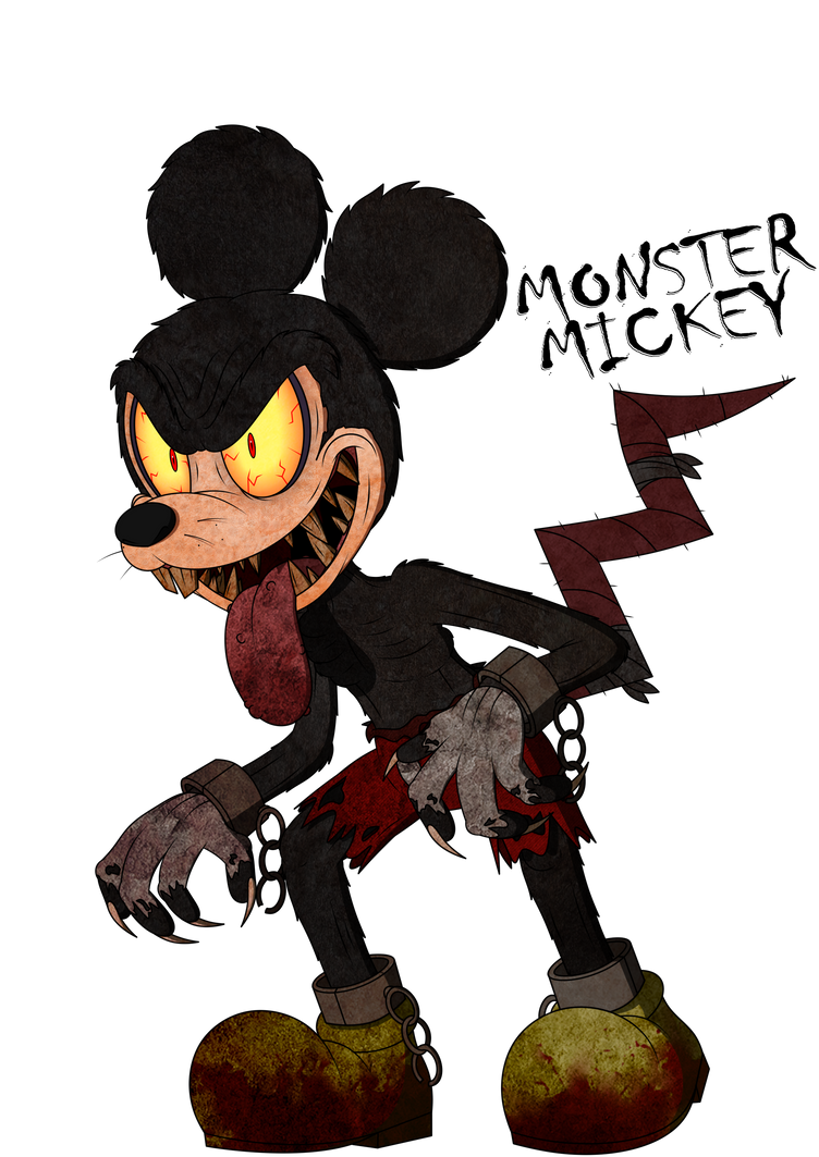 Monster Micky Mouse Monster Mickey by CameronTheOne on DeviantArt