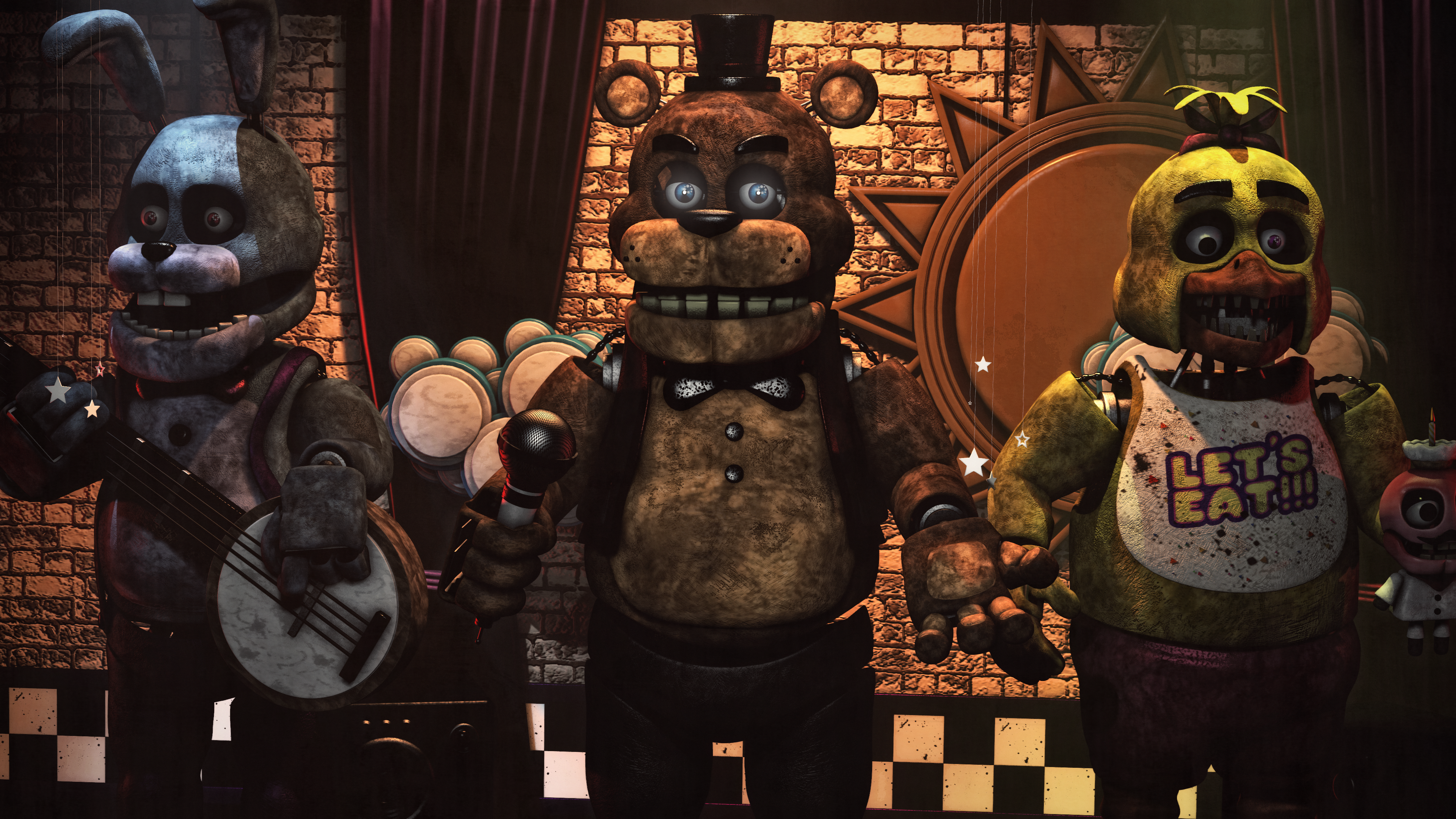 FNAF PLUS DOOM 2 #fivenightsatfreddy #akheeis #wgnspe #fnaf