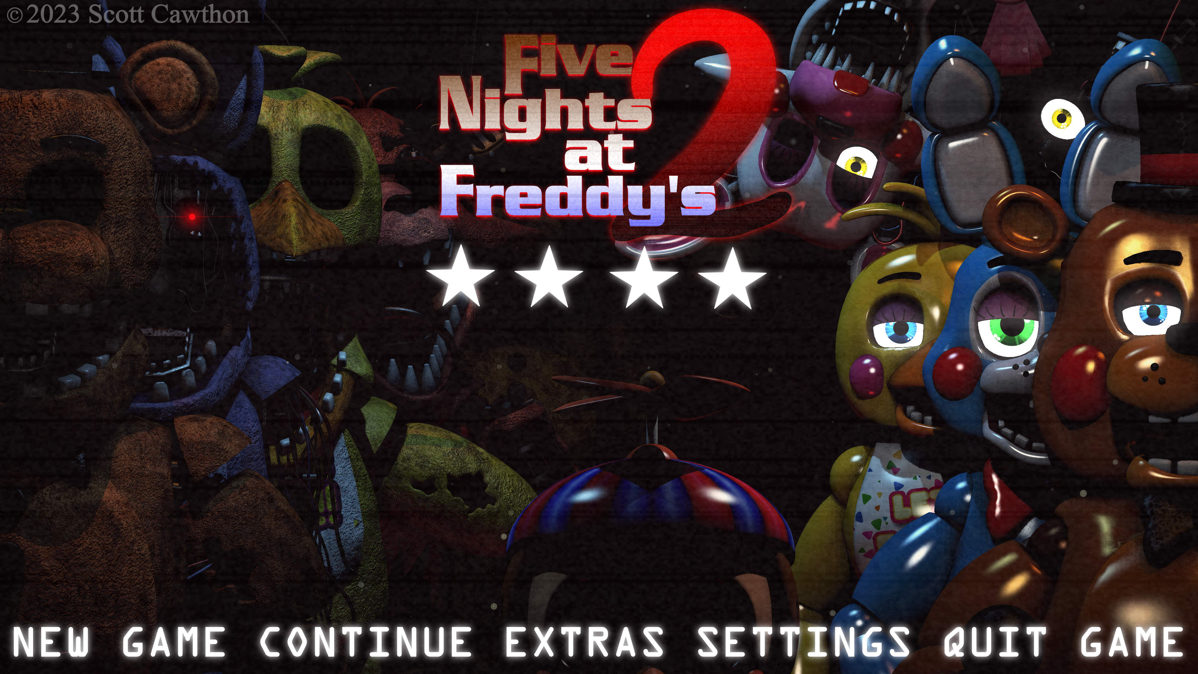 FNAF 2 Main Menu(Mobile) by Crooackhu on DeviantArt