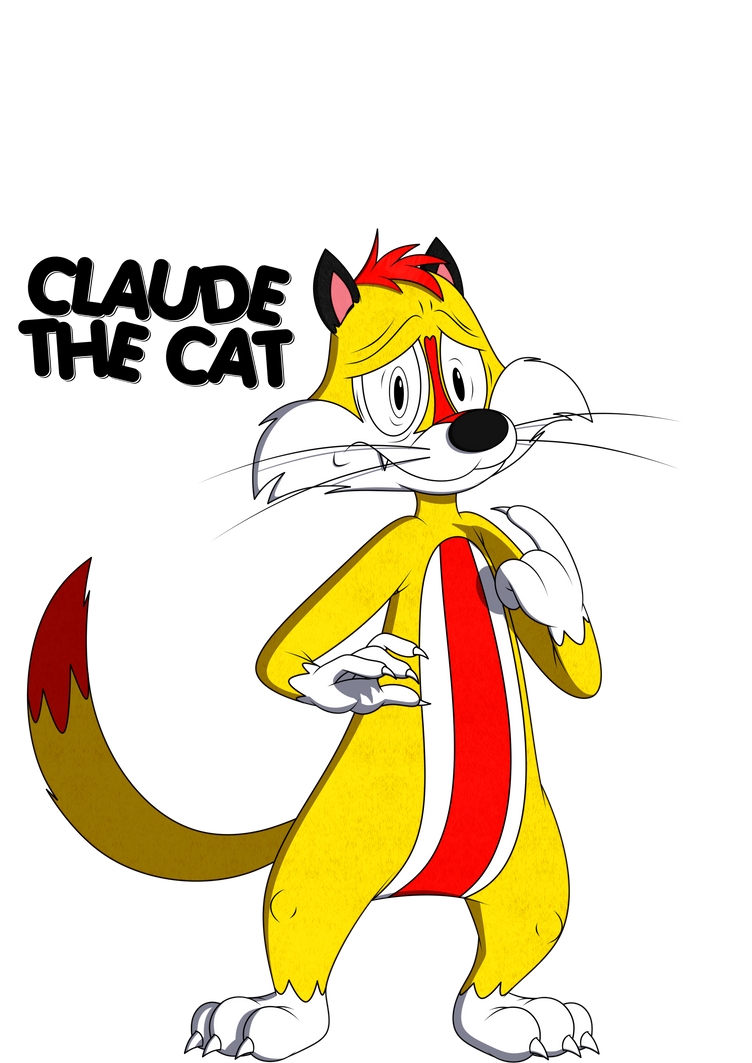 Claude Raffles Cat Claude the Cat by CameronTheOne on DeviantArt
