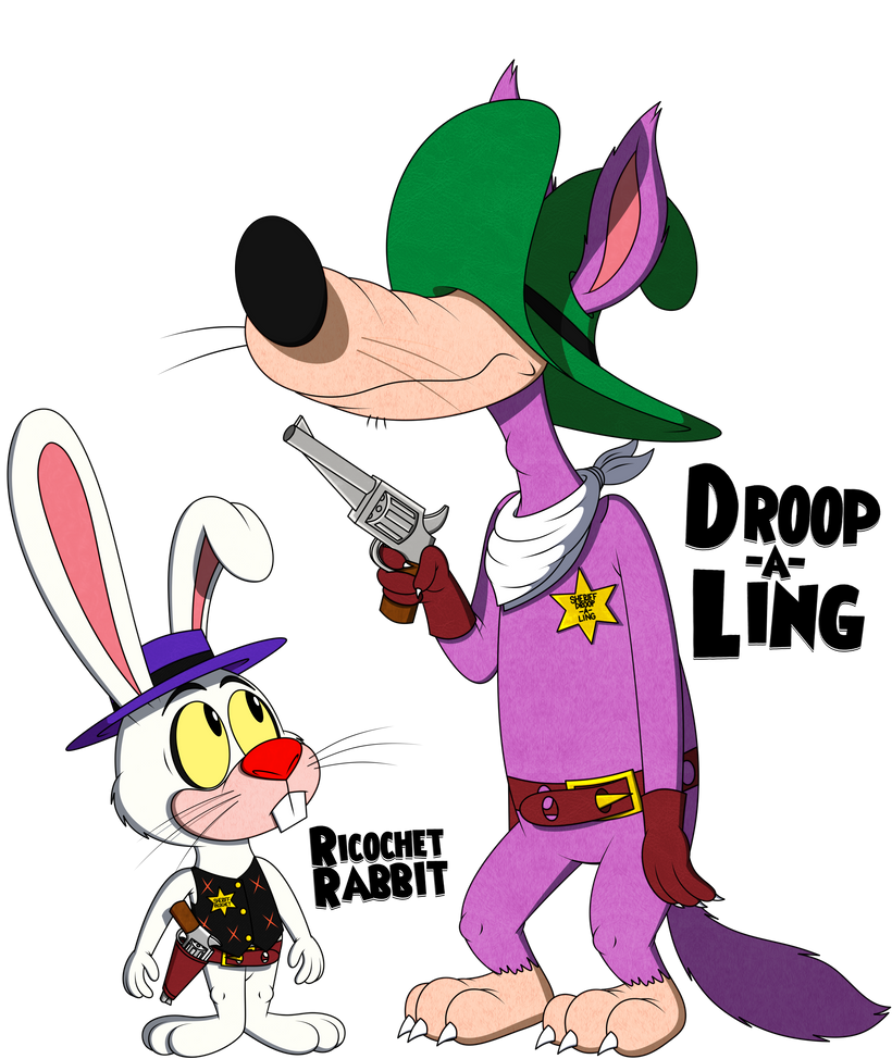 Ricochet Rabbit and Droop-a-Ling by CameronTheOne on DeviantArt