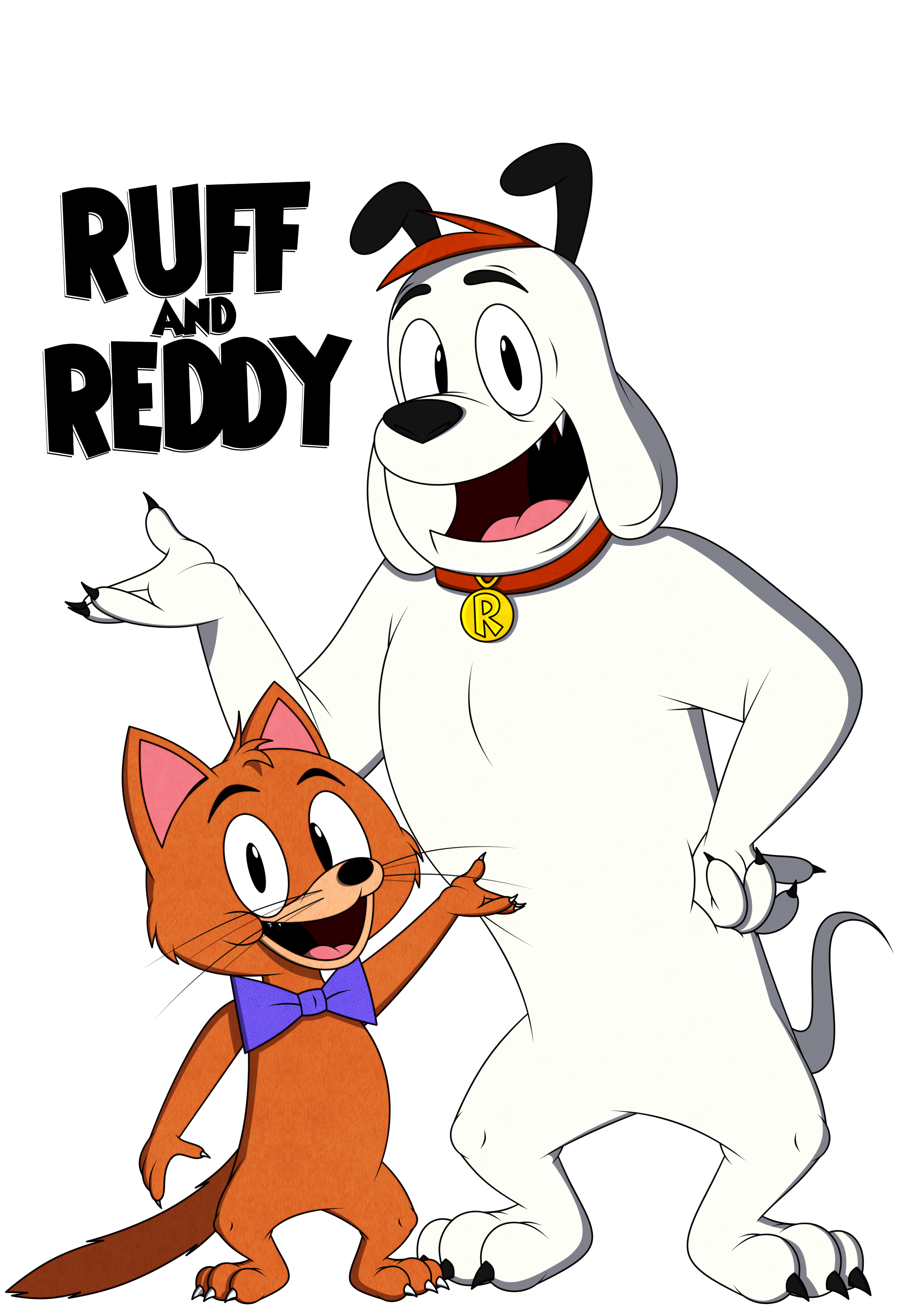 Cartoon Dog Ruff Ruff and Reddy by CameronTheOne on DeviantArt