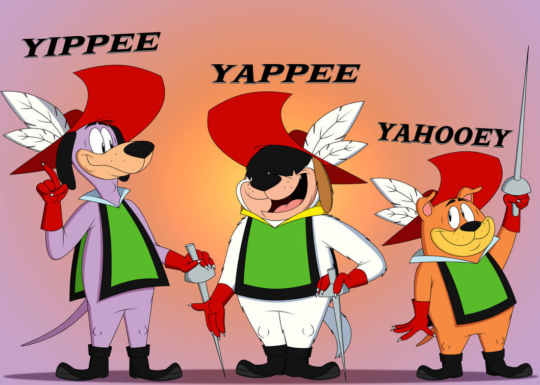 Yippee, Yappee, and Yahooey by CameronTheOne on DeviantArt