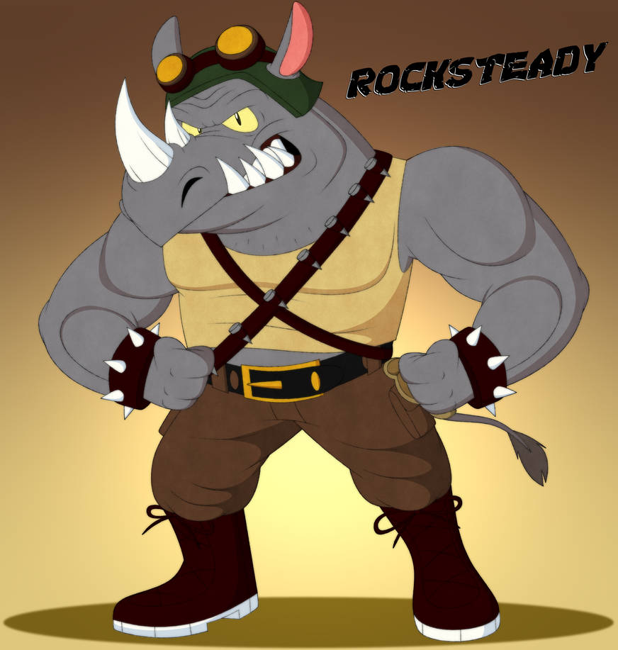Rocksteady Vector Rocksteady by CameronTheOne on DeviantArt