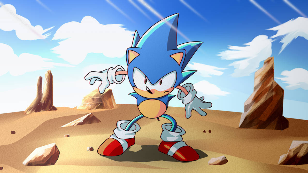 Sonic CD Intro Shot Recreation Attempt by Solar-Eruption on DeviantArt