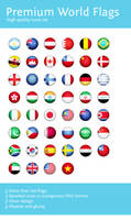 Premium World Flags