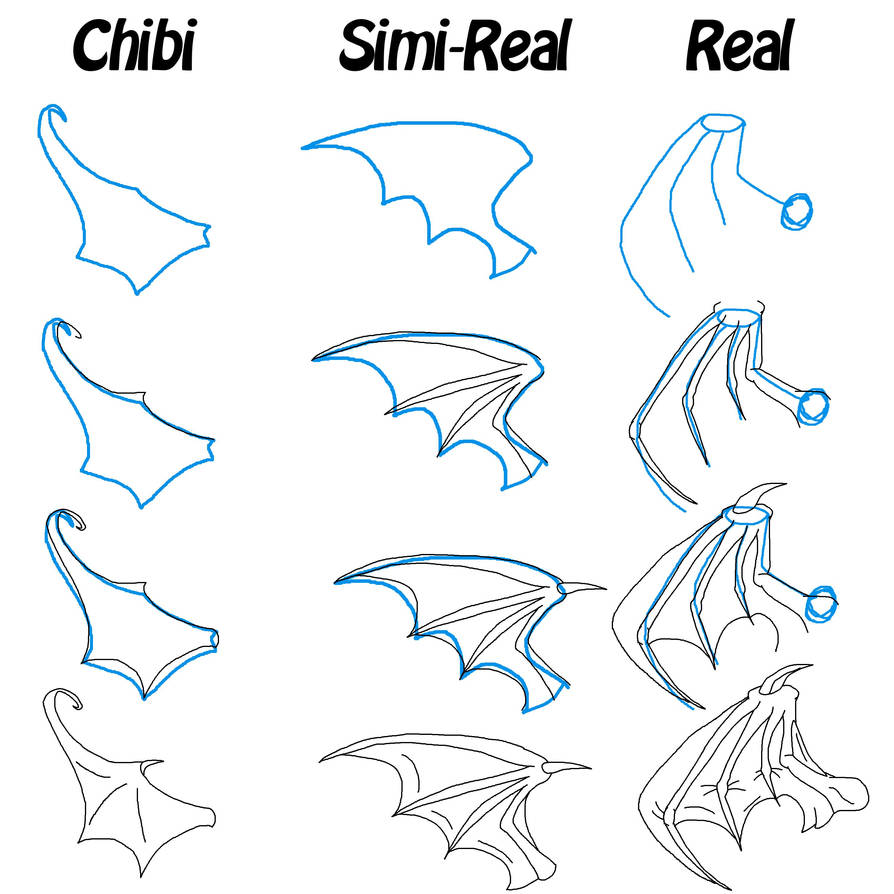 Bat Wing Tutorial by VDragon-Creations on DeviantArt