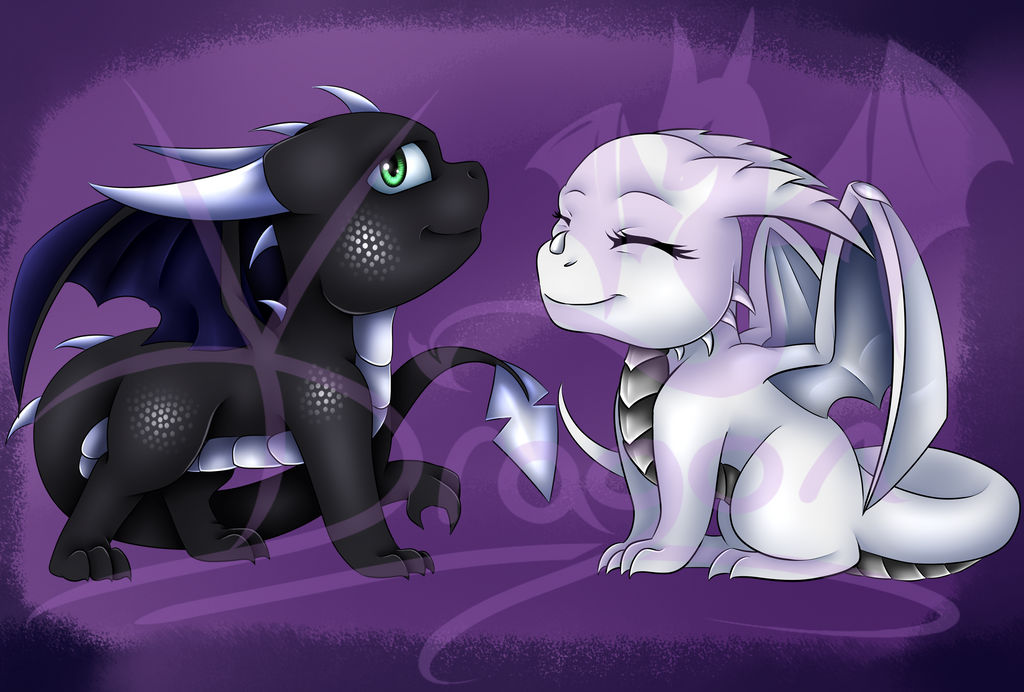 Chibi Dragon Couple