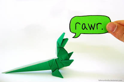 Origami T-Rex