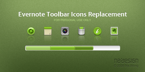 Icons - Evernote Toolbar by nawong