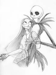 Jack + Sally -lineart-