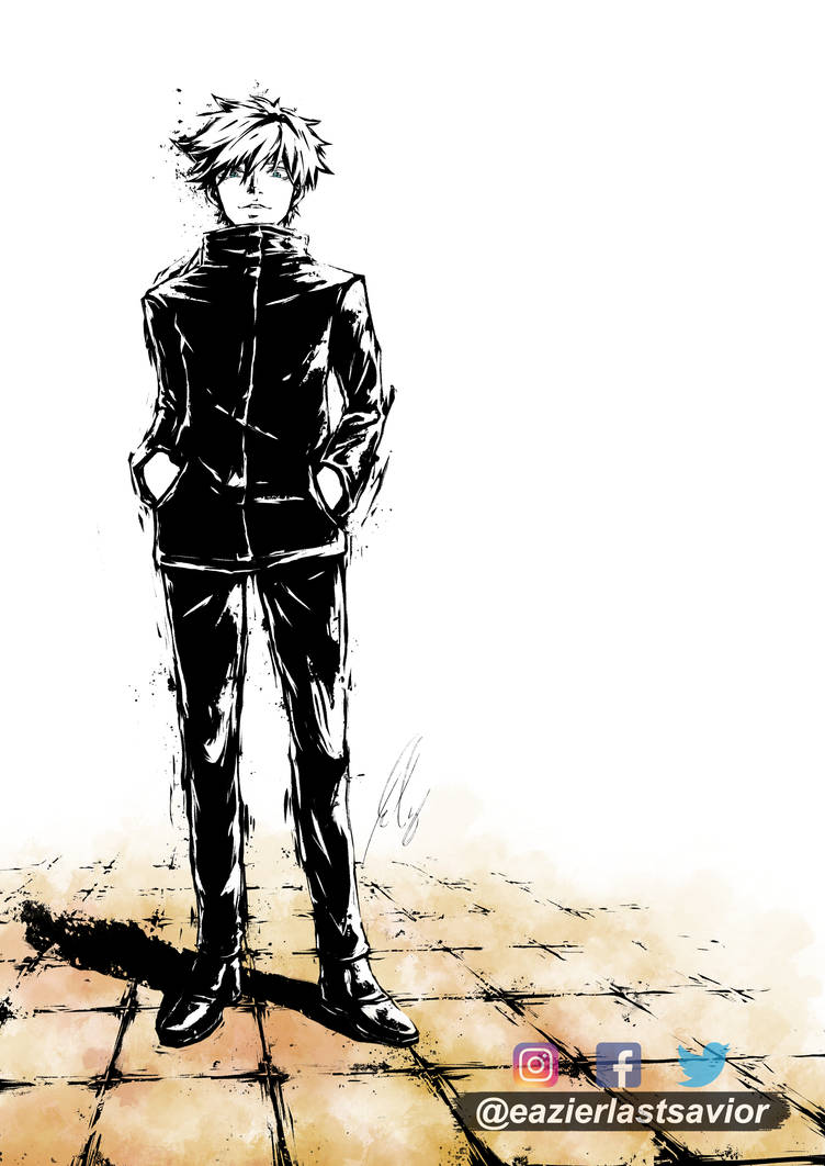 Satoru Gojo - Jujustsu Kaisen | Fanart by EazierLastsavior on DeviantArt