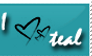 I :heart: Teal Stamp