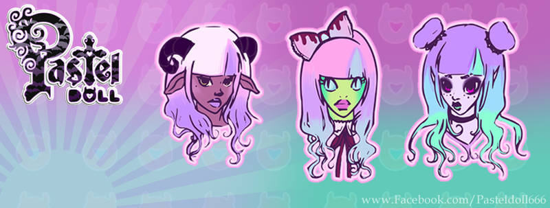 Facebook cover photo - Dark Fruits girls