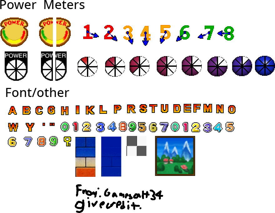 Sm64 Gui SM64-Beta-Textures by luluser1235 on DeviantArt
