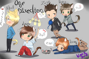 One Direction-Chibi Neko