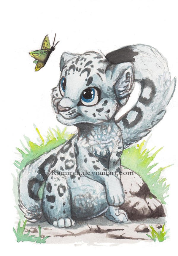 Snowleopard by Kamirah