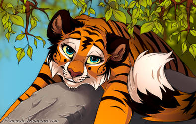 Lazy days by Kamirah