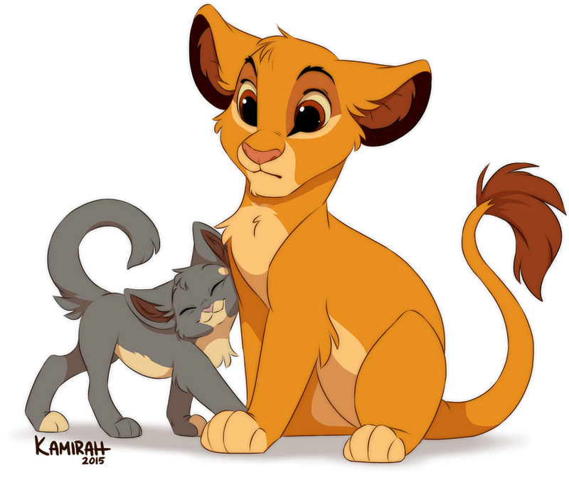 Simba and Kattja by Kamirah on DeviantArt