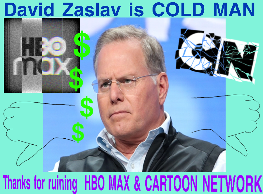 Cold David David Zaslav Is a COLD MAN! by InspiredArTiST12o2 on DeviantArt