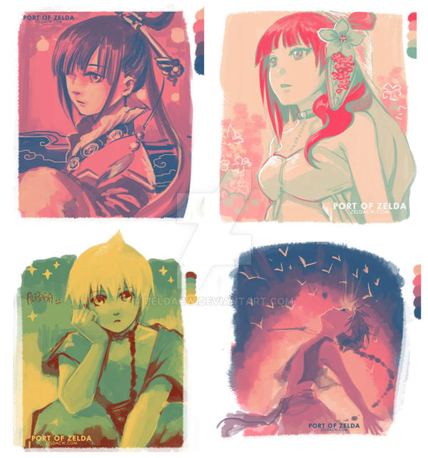 Magi color palette practice by zeldacw Magi color palette practice by zeldacw