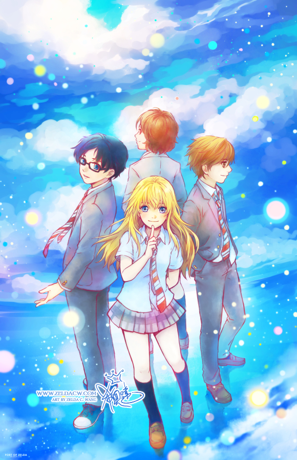 Shigatsu Wa Kimi No Uso No Mirai by DinocoZero on DeviantArt