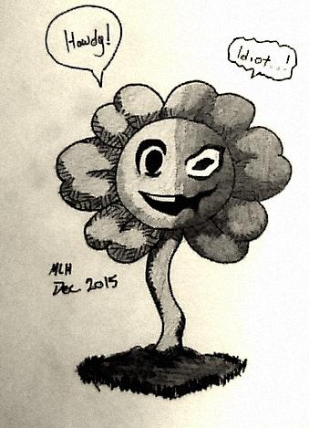 How to Draw Flowey  Undertale 