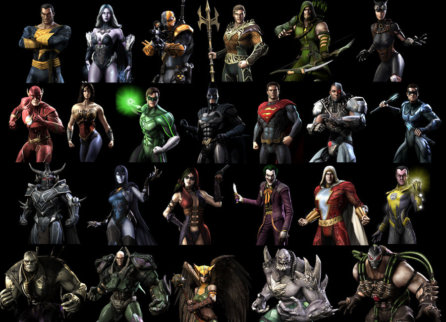 Injustice Gods Among  Us  character  wallpaper  by 
