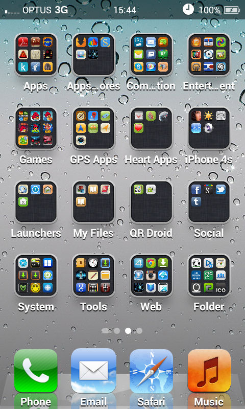 The apps drawer on my cellphone by daro-1 on DeviantArt