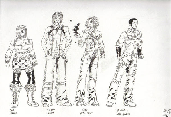 Deviantart Character Chart character chart 1 by Kenneth-D on DeviantArt