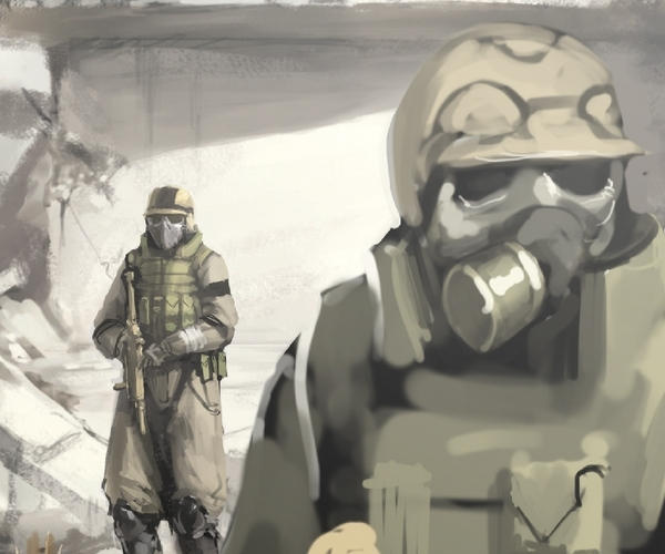 Fallout Soldiers by uknown-deadspace on DeviantArt