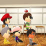 En el colegio con otros mii