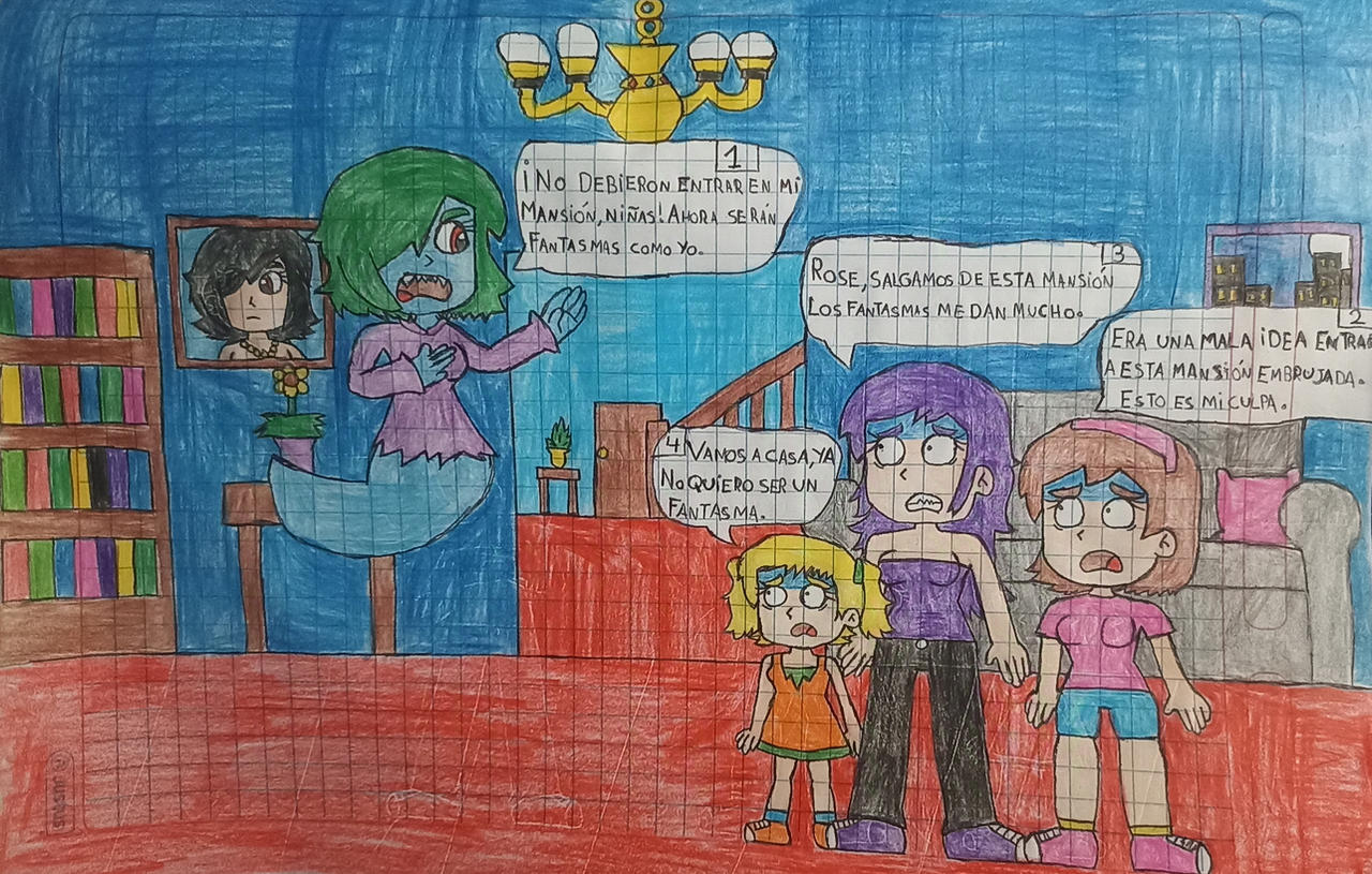 Rose y sus amigas se encuentran con una fantasma