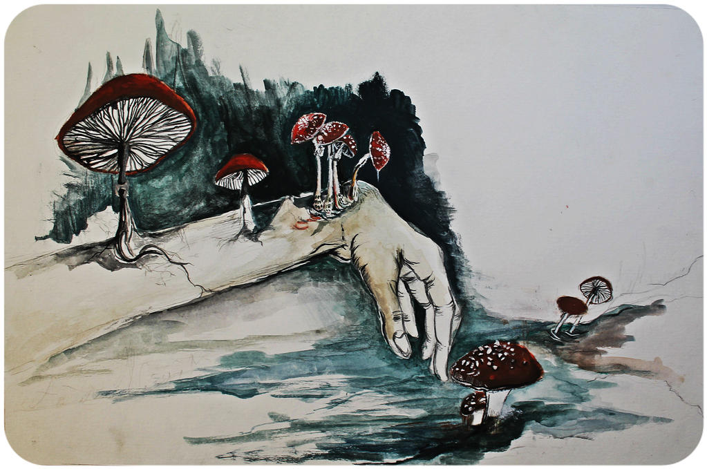 Mushroom Hand by neon999 Mushroom Hand by neon999