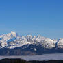 Vue depuis la montagne de Revard en Savoie