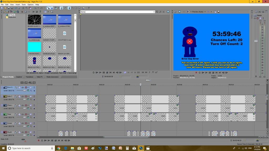 Error Guy: Error Extended Edition W.I.P. by Neopets2012 on DeviantArt